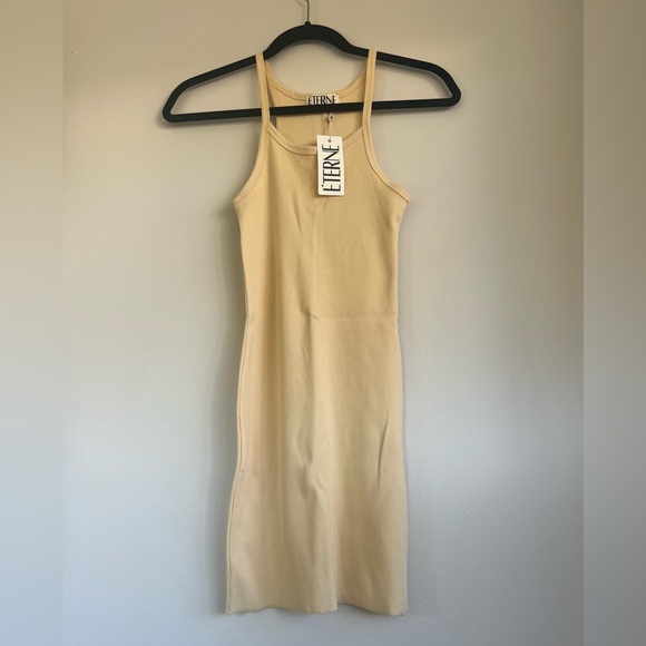 New with Tags Eterne Tank Mini Dress Oat Small - Picture 8 of 13